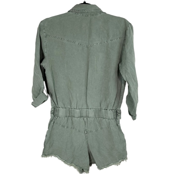 Young Fabulous & Broke River Run Raw Hem Romper - Picture 4 of 11